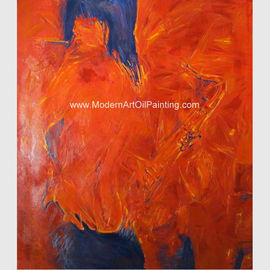 Người phụ nữ Tranh sơn dầu nghệ thuật hiện đại, Tranh nghệ thuật trừu tượng Người phụ nữ hút thuốc Saxophone