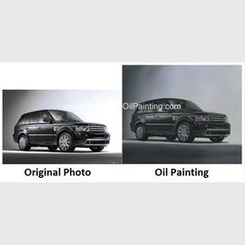 Chân dung xe tùy chỉnh, Chân dung dầu từ ảnh Xe Range Rover