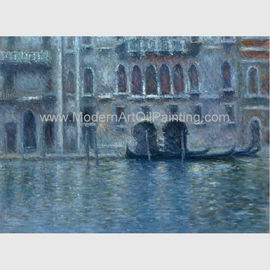Tranh sơn dầu Canvas Claude Monet Tái tạo Palazzo Da Mula tại Trang trí tường Venice