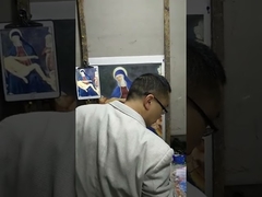 Tranh sơn dầu tôn giáo Hình người để trang trí nhà thờ