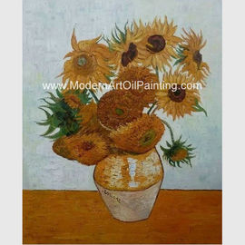 Trường phái ấn tượng Van Gogh Tranh hoa hướng dương Tái tạo Kiệt tác vẽ tay trên vải lanh