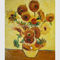Tranh sơn dầu hoa hướng dương đương đại trên vải bản sao kiệt tác Van Gogh