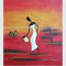 Tranh sơn dầu hiện đại trừu tượng, Tranh vẽ bằng tay phụ nữ châu Phi bằng vải acrylic